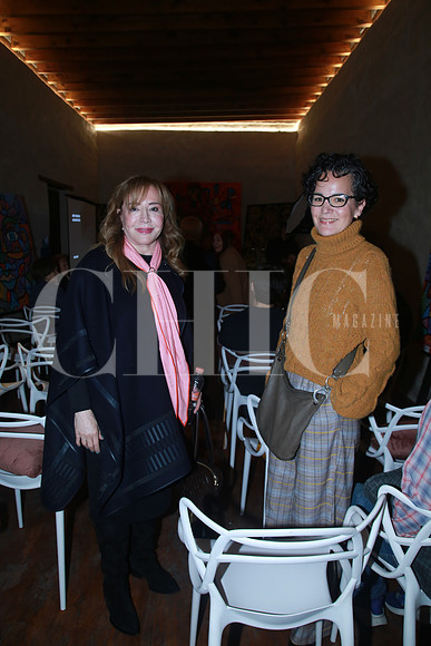 Janet Clariond y Angela Palos