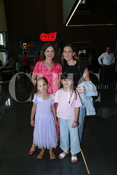 Sofia Leal, Daniela Gómez, Isabela Canales y Romina Pérez