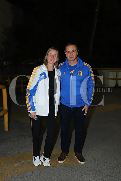 Alejandra Lara y Pedro Arce