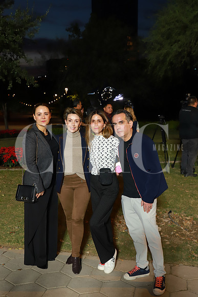Andrea Betancourt, Liliana Molina, Laura Knight y David Manautou 2