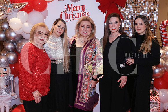 Adelita SIlva, Marlene Rodríguez, Marina Benavides, Marlene Davila y Caro Rodríguez