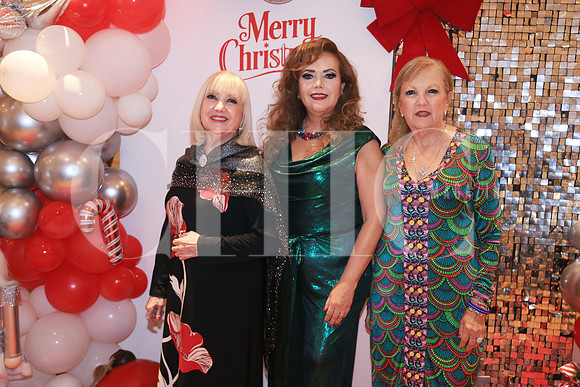 Coty Calderón, Mirthala Hauger y Delia Salinas