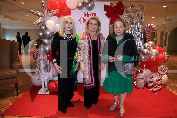 Tey González de Salas, Marian Benavides y Aurora Cantú de Cagnasso
