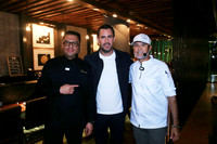 Alejandro Pérez, Víctor Setien y Ángel Carvajal