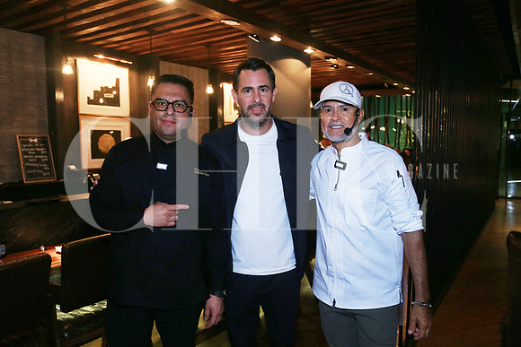 Alejandro Pérez, Víctor Setien y Ángel Carvajal