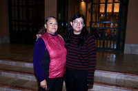 Claudia Sifuentes y Cynthia Quiroz