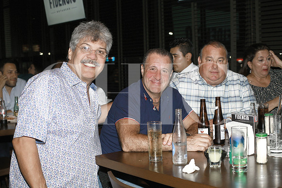 César Cantú, Javier Amione y Fernando Pérez Toledano