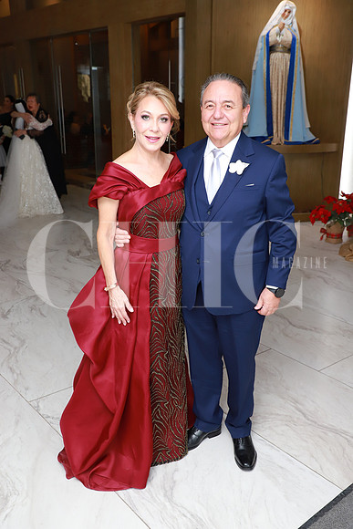 Aurora Díaz y Alejandro Garza