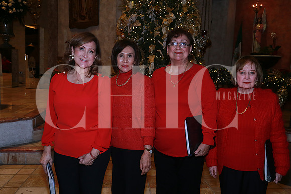 Dora Elia Barrera, Hilda García, Nancy García y María del Roble Leal