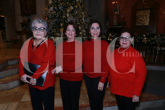 Gela Morales, Martha De la Garza, María Luisa Garza e Irma Herrera