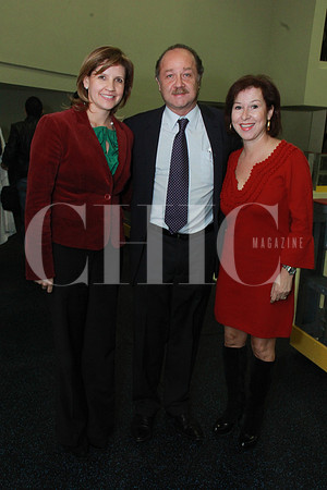 Melodi Falcon, Javier Navarro y Ofelia Treviño de Navarro