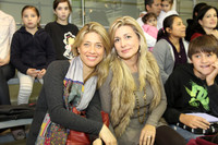 Blanca de Guajardo y Cinthia de Hadra