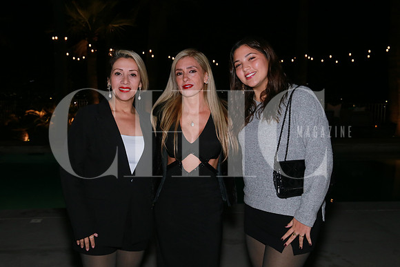 Marcela Flores, Tatys Stack y Greta Villarreal