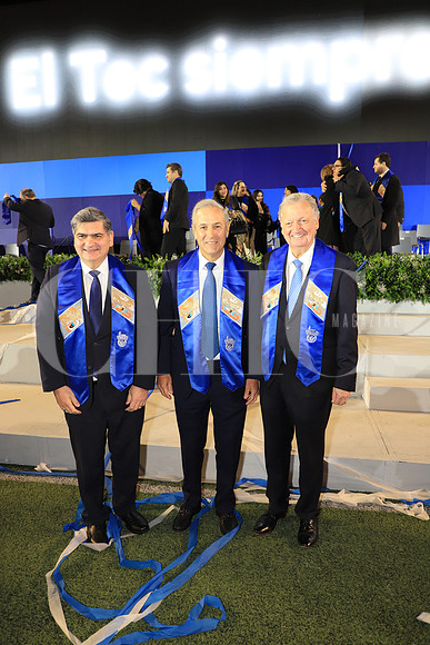 David Garza, Alvaro Barrera y Ricardo Saldívar