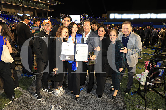Orlando Sanchez, Cristian Araujo, Marlen Valdés, Daniela Leo, Pablo Leo, Rosa Bella Orozco, Maricela Portillo y Arnoldo Portillo