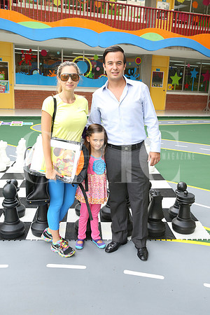 Marissa de Cortina, Christiane Cortina y Pablo Cortina