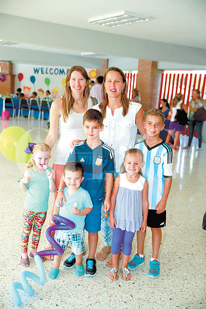 Lucía Margáin de Salinas, Claudia Margáin de Berchelmann,  Lucía Salinas, Daniel Salinas, Gabriel Berchelmann, Claudia Berchelmann y Eduardo Berchelmann