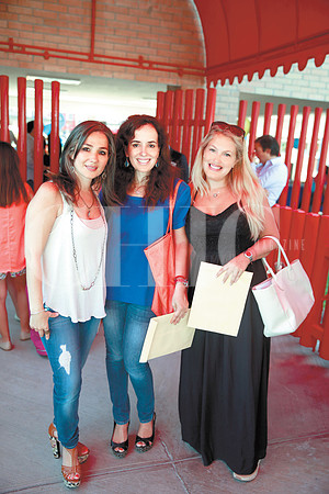 Claudia Náder de Peña, Nancy de Coindreau y Roberta Domínguez