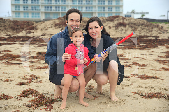 Bernardo Chapa, Olivia García y Bárbara Garza