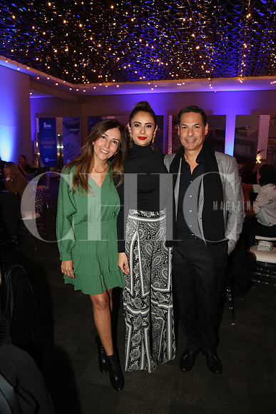 Kariana Garza, Esmeralda Saucedo y Adrián Villarreal
