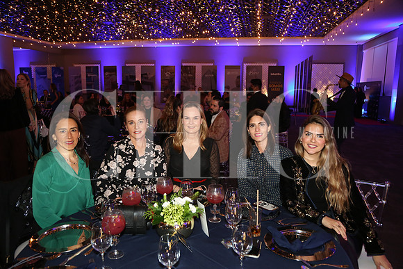Kenia Jiménez, Rebeca Lares, Cata Garza, Juliana Carvajal y Damaris Oranday