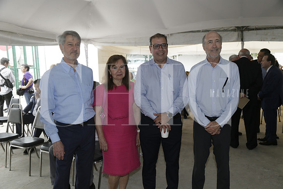 Adrían Garza, Lorena Sada de Garza, Mauricio Colyer y Arturo Caballero (2)