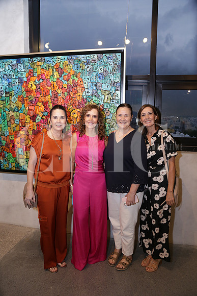 Marise Martínez, Yanet Ancer, Elena Elizondo y Gaby Canales de Cantú0