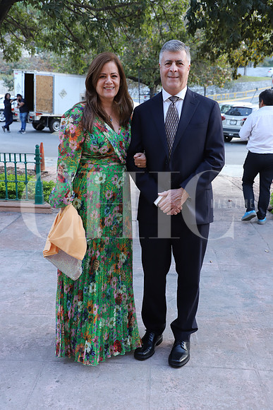 Carolina Garza y Eugenio Garza0