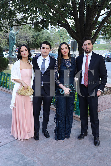 Paulina Alonso, Héctor Monrroy, Isabel Carrera y Andrés Guirot1