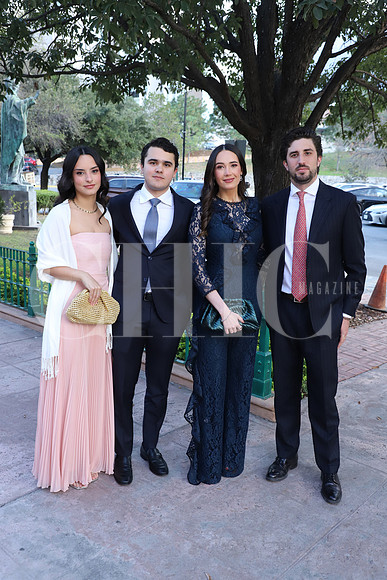 Paulina Alonso, Héctor Monrroy, Isabel Carrera y Andrés Guirot0