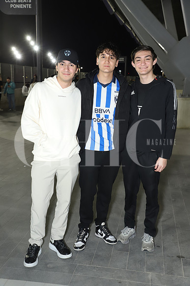 Vicente Treviño, Santiago Rios y Jorge Gutiérrez 1