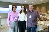 Ana Elias Calles, María José Otero y Jorge Mario Otero