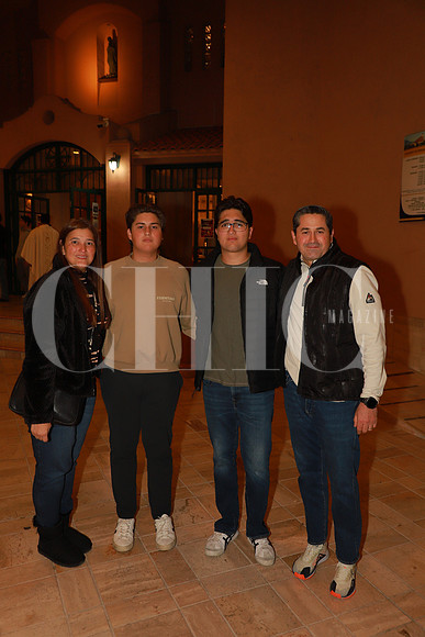 Katia de la Garza, Rodrigo Leal, Rodrigo Leal y Emilio Leal 1