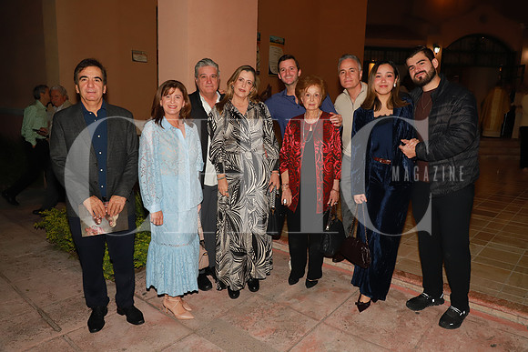 Juan Williams, Magdalena Martínez, Paco Williams, Paco Saenz, Leticia Williams, Paloma Williams, Juan Andrés Williams, Marcelo Falce, Paco Saenz y Montse Calderon 3