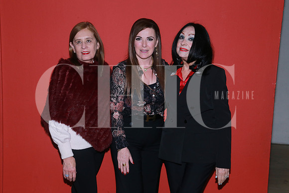 Bertha Martínez de Belden, Marlene Dávila y Tere González de Robles