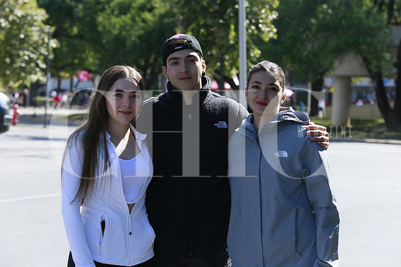Anahí Gutierrez, Rodrigo Alonso y Lucia Alonso