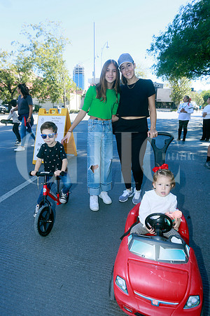 Berbnardo Treviño, Regina Treviño Paulina Madero y Olivia Treviño