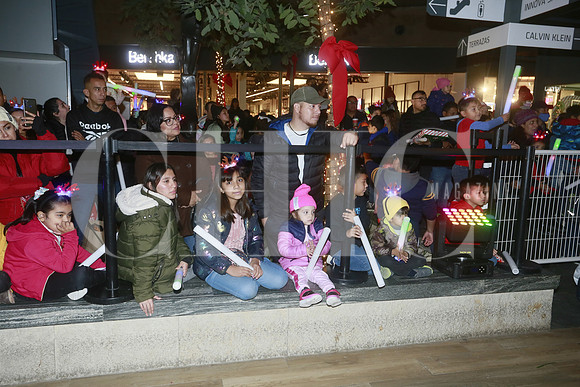 Aspectos del encendido del Pino en Plaza Paseo La Fe (3)
