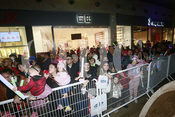 Aspectos del encendido del Pino en Plaza Paseo La Fe (6)