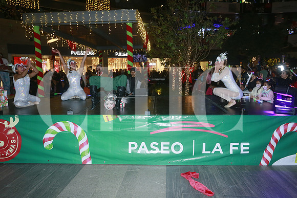 Aspectos del encendido del Pino en Plaza Paseo La Fe (8)