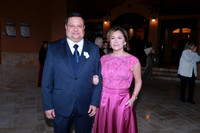 (papás del novio) Alfonso Roiz y María Eugenia Castillo