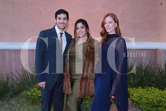 Juan Pablo De la Garza, Daniela De la Garza y Emely Nagle