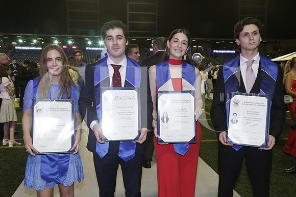 Alexandra González, Joaquin Terrazas, Mara Sofia González y Leopoldo López
