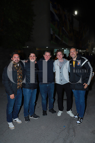 David Sada, Beto Cantú, Mauricio Muñoz, Diego Muñoz y Ricardo Garate 4