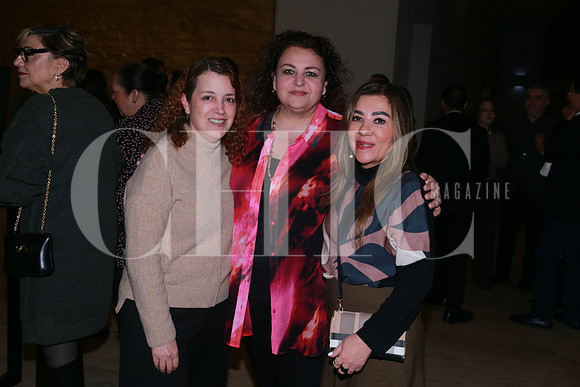 Hilda Cueva, Paola Lorenzato y Rebeca Rivera