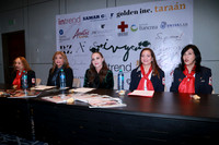Aurora Cantú de Cagnasso, Claudia Chávez de García, Vero Batiz de Samar, Alejandra Carranza y Marisela Varela de Arriaga (2)
