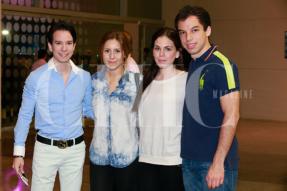 Alfonso Zertuche, Brenfda Pérez-Campos, Daniela Martínez y Julio Sánchez