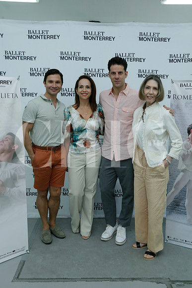 Yosvani Ramos, Gaby Elizondo de García Iza, Marcelo Gomes y Gretchen Backhoff (3)