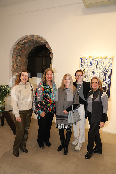 Lizeth Elizondo de Guajardo, Lilia Baca de Sacramento, Marcela Botello de Garza, Gabriela Bueno de Melo y Macarena Zambrano 1