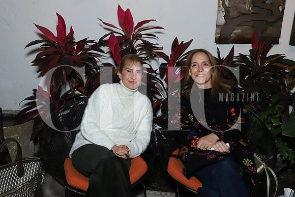 Norma Kalife de Derexel y Carolina Drexel de Pérez